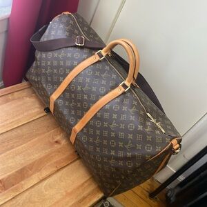 Louis Vuitton Bandouliere Keepall 60 Travel Bag
